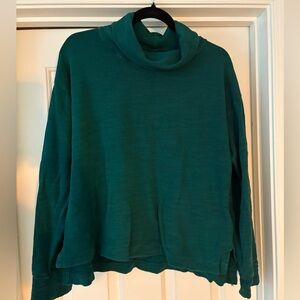 J.Crew Vintage Fleece Sweatshirt Green M